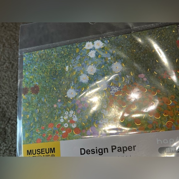 Hapila! Japan Museum Series Gustav Klimt Origami Paper Fine Art Artist Paintings - Picture 3 of 6